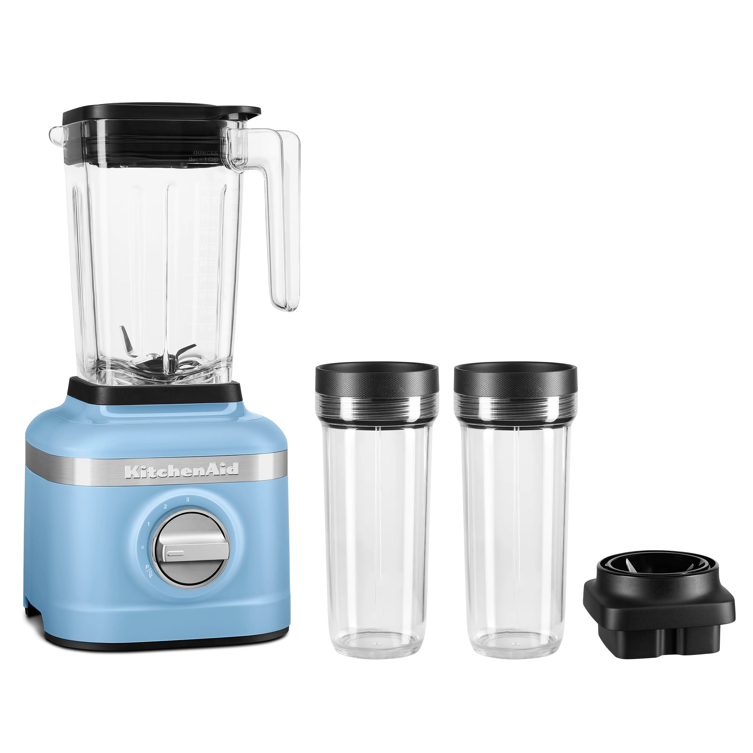 K150 - 3 Speed Ice Crushing Blender with 2 Personal Blender Jars