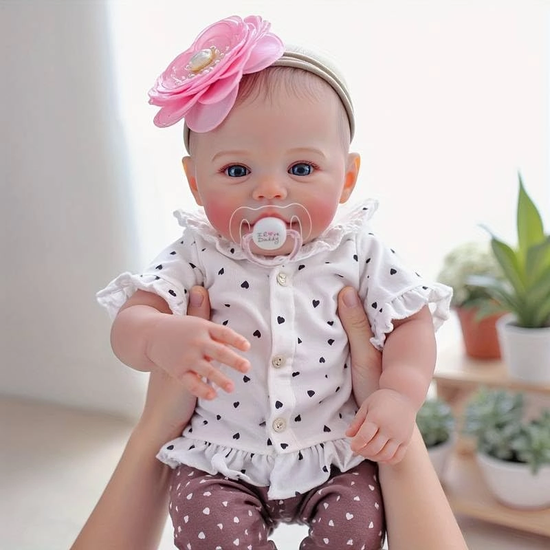 Reborn Baby Doll - 19 Inch Vinyl Cloth Body Ages 3+