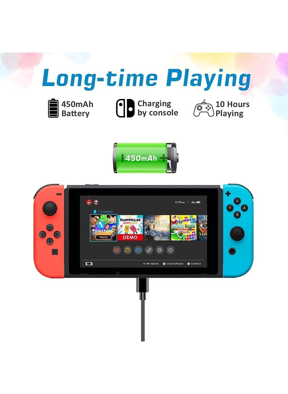Wireless Replacement Joy-Cons - Nintendo Switch OLED Lite