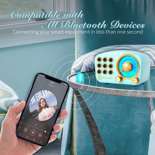 GR919B - Retro Bluetooth 5.0 Blue