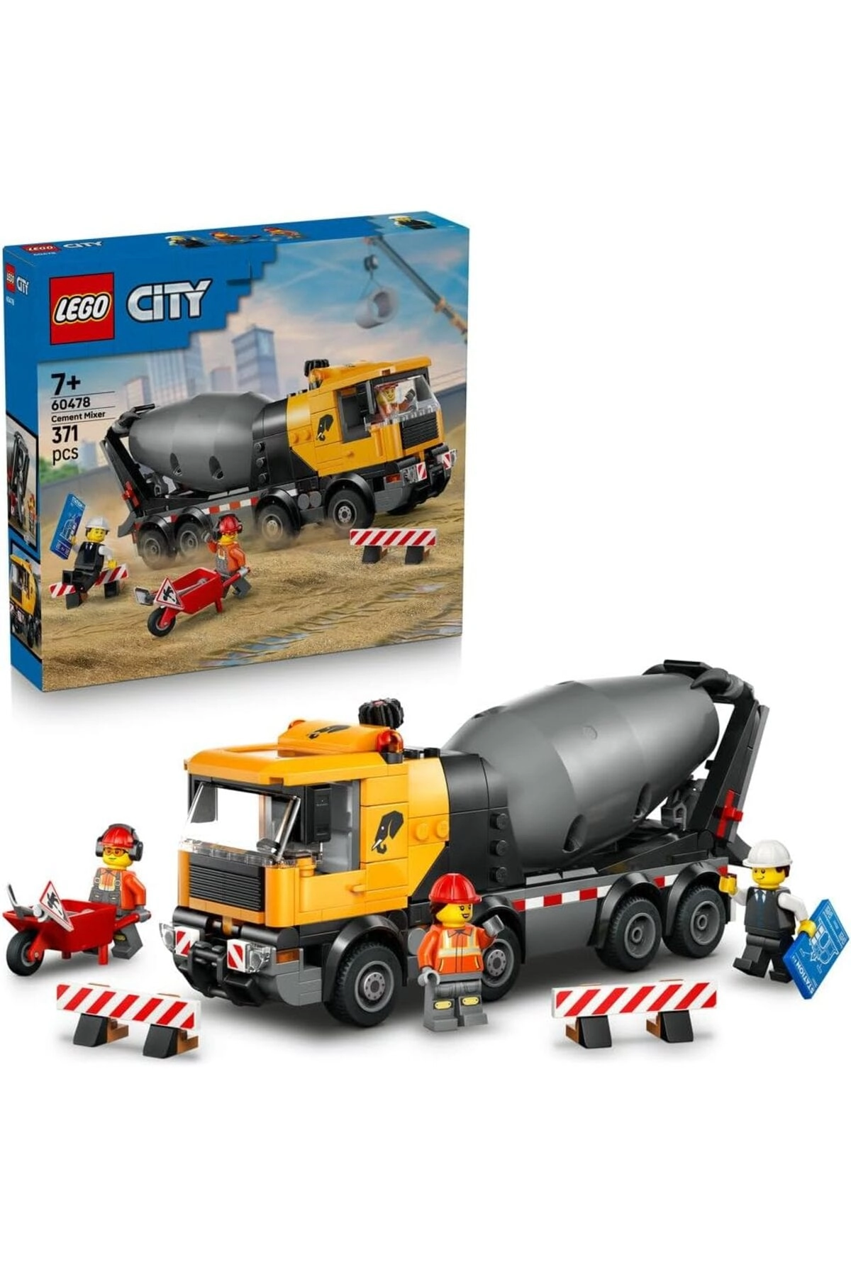 LEGO City Cement Mixer (60478)