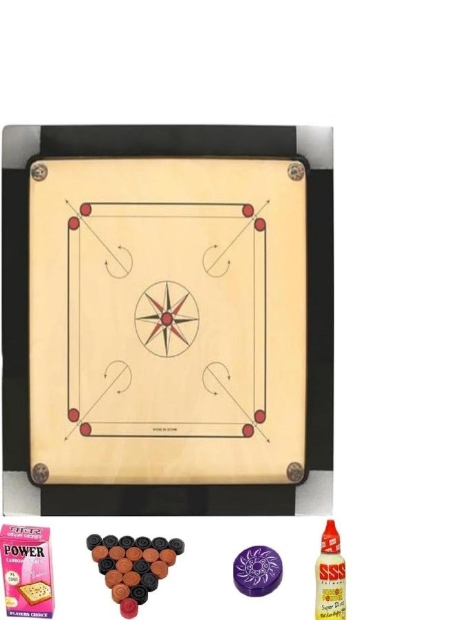 NKT Superior Matte Finish Practice Carrom Board