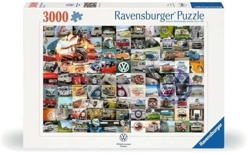 Ravensburger VW Campervan Moments Puzzle (99) - 3000 pcs