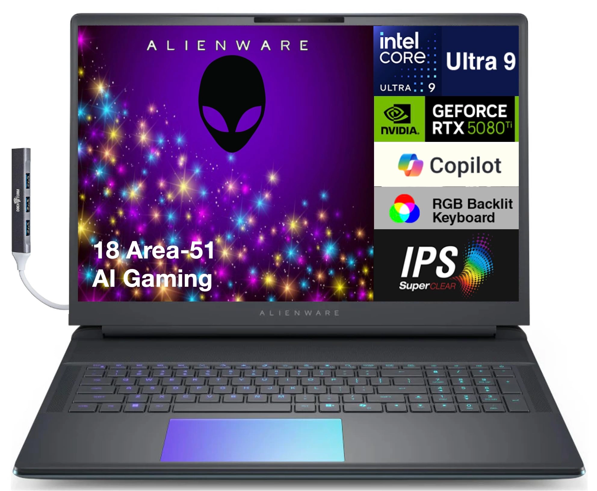 Alienware 18 Area-51 AA18250 - 18'' Ultra 9-275HX 32GB DDR5 4TB SSD
