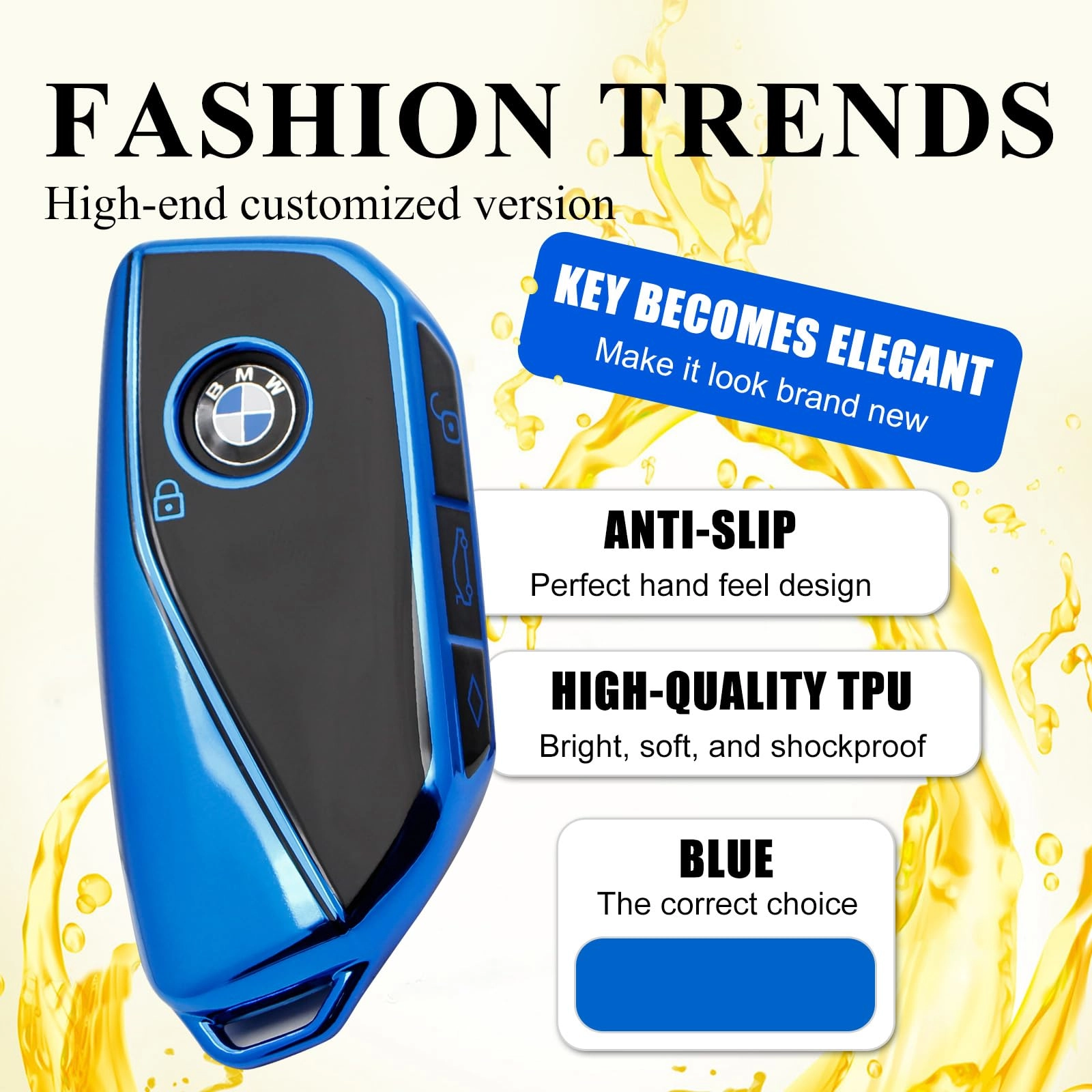 Advanced TPU key protection case - Vehicle