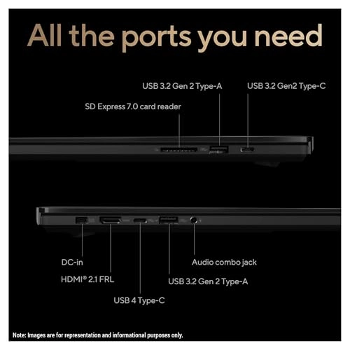 ProArt P16 - 16'' Ryzen AI 9 HX 370 32GB DDR5 2TB SSD