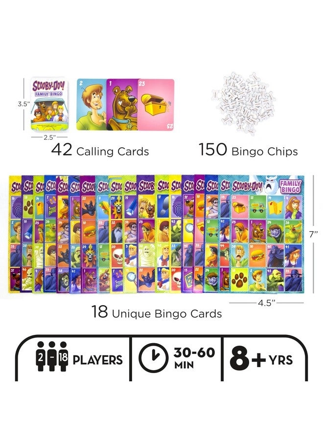 Scooby-Doo! Christmas Family Bingo