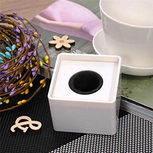 ABS Injection Molding Square Cube Microphone Station Logo 3.5mm-Mini-Jack Microphone Pack