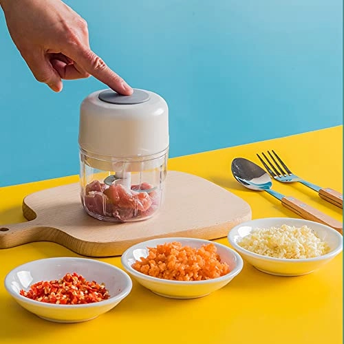 Mini Food Chopper Blender - USB rechargeable
