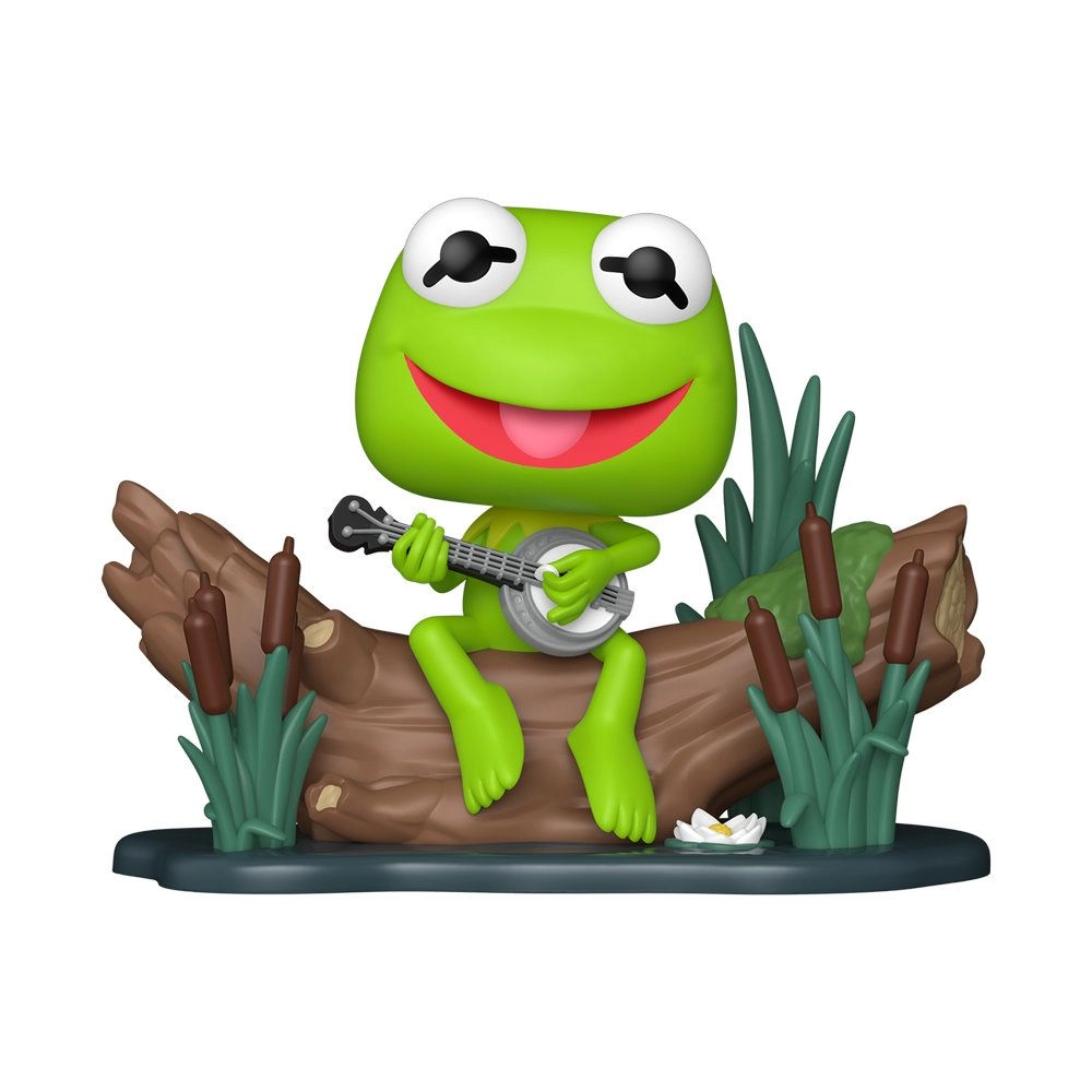 FUNKO TOYS Kermit - Disney Muppets S3 - Pop! Deluxe - 3+ (10.4 cm) (FU75853)