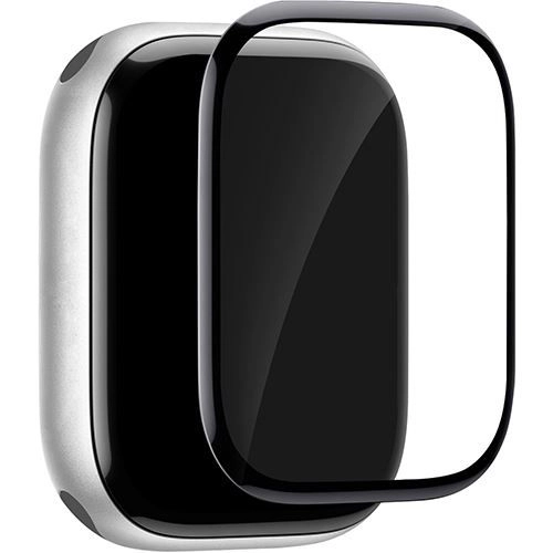 PURO Screen Protector for Apple Watch 10 46mm - 9H Glass Black