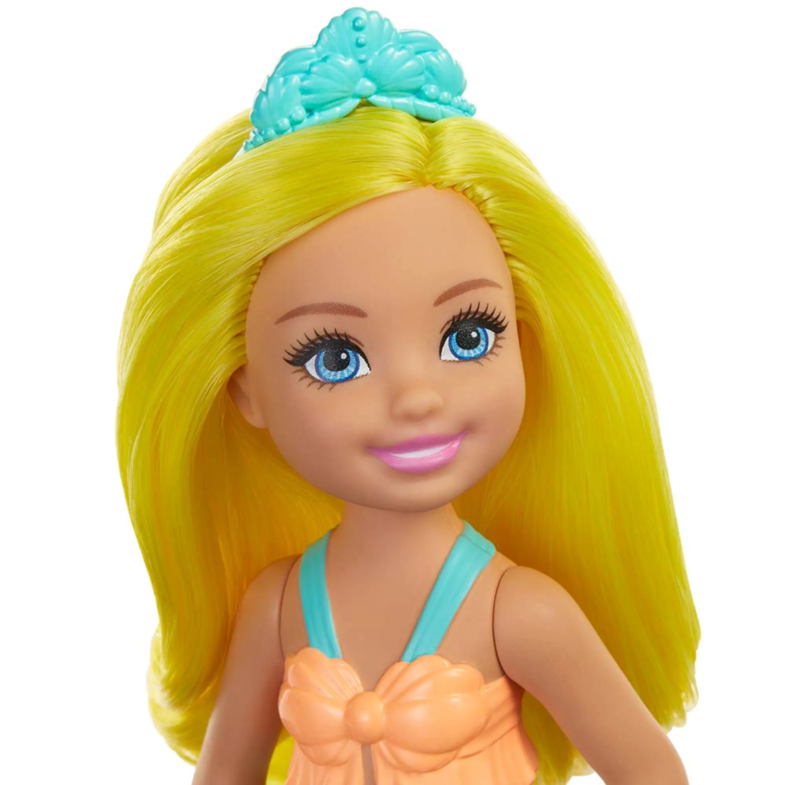 Barbie Dreamtopia Chelsea Mermaid Doll - 6.5-Inch Multicolor Ages 3+