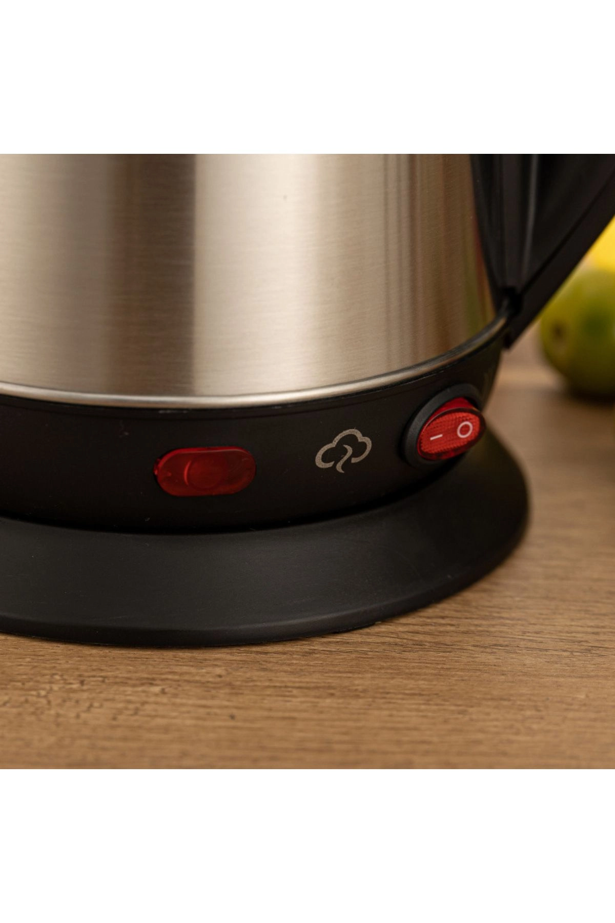 Teapot - Stainless Steel 1L + Electric Base - 2.3L