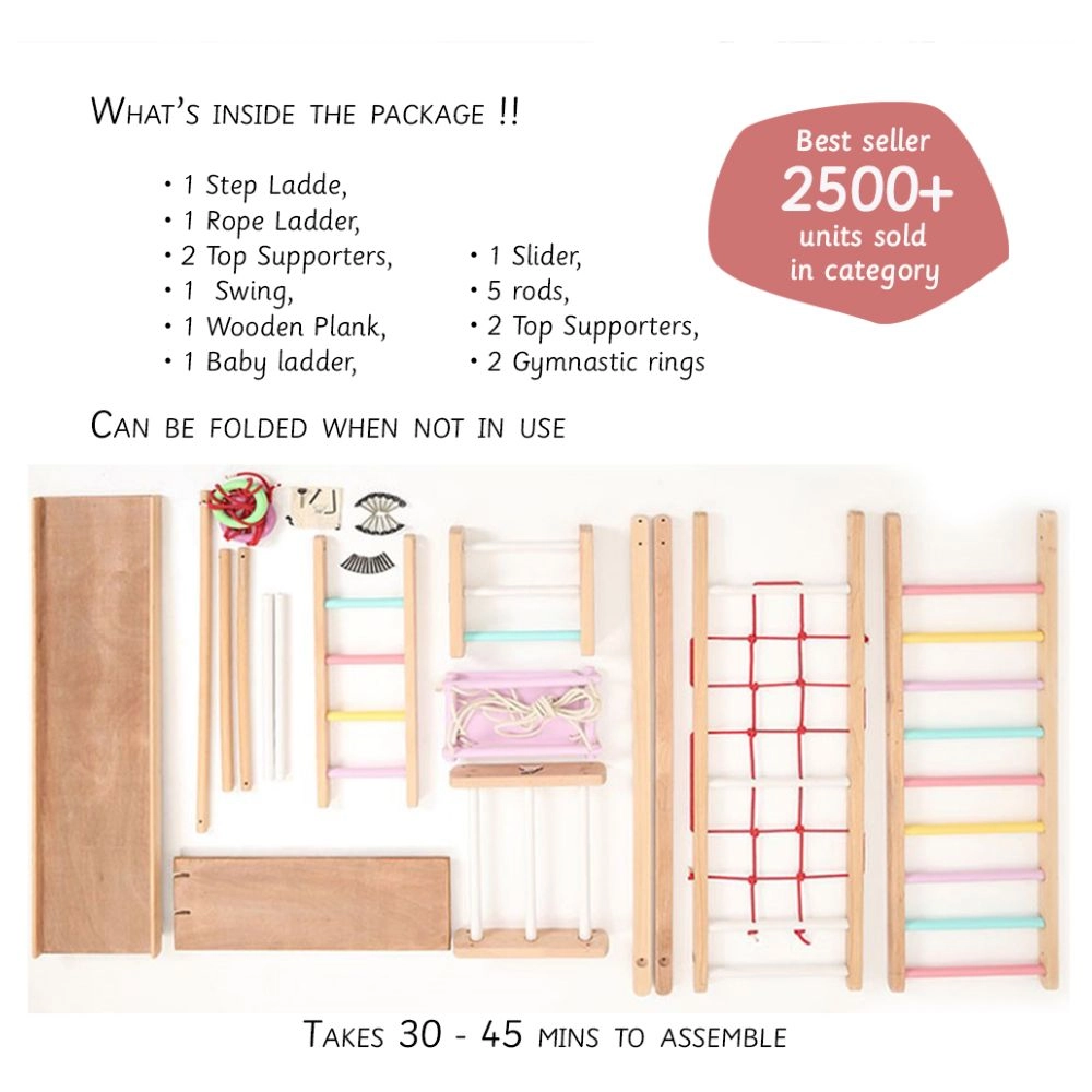 Ultimate Jungle Gym - 6-in-1 90kg