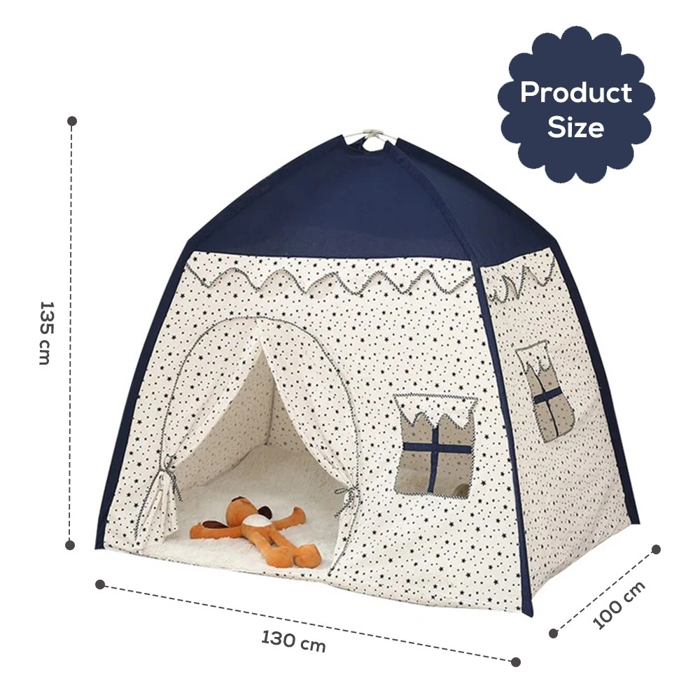 Canvas Foldable Tent And Teepee Playhouse