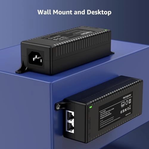 PoE Injector - 60W 2 IEEE802.3af/at/bt 10/100/1000Mbps