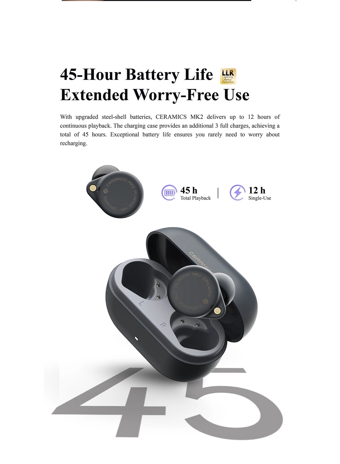 Ceramics Wireless Earbud