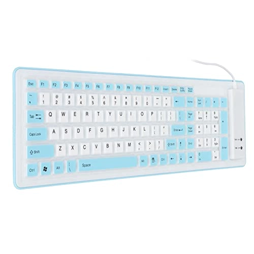 Foldable Silicone Keyboard - Wired