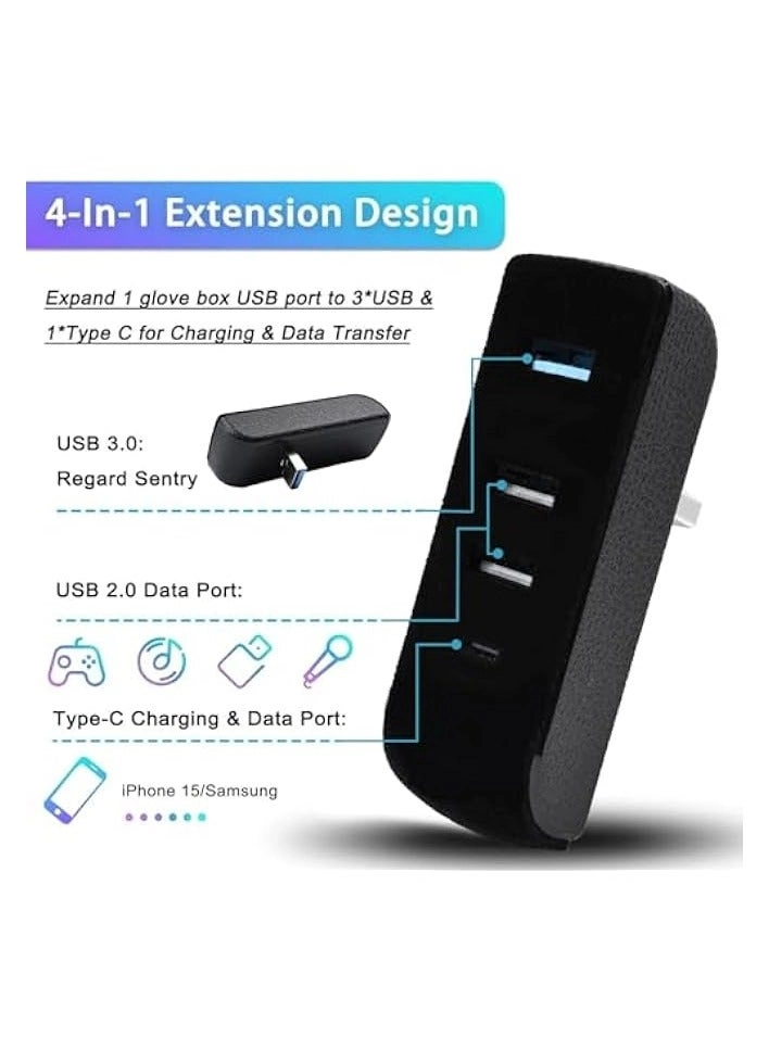USB Hub - Tesla Model 3/Y 4-in-1