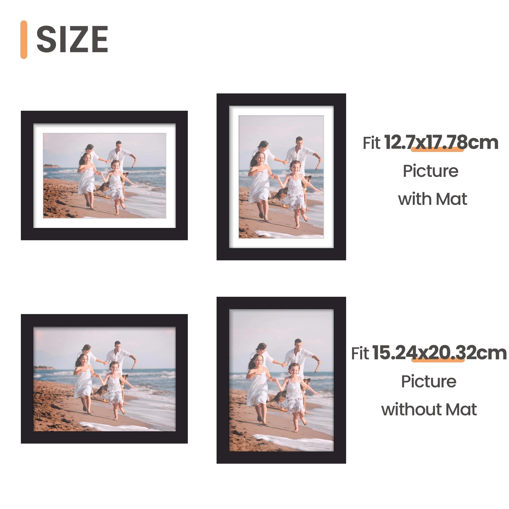 Photo Frame - 15.24x20.32cm Pack