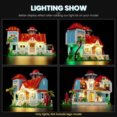 Light Kit for LEGO Lilo and Stitch Beach House 43268