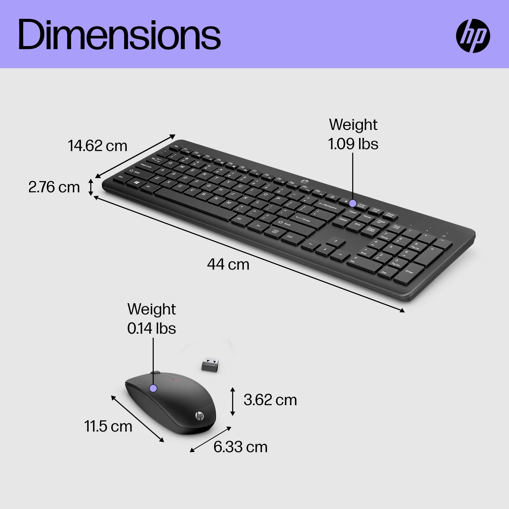 230 Wireless Mouse And Keyboard Combo Set - AR/EN Wireless