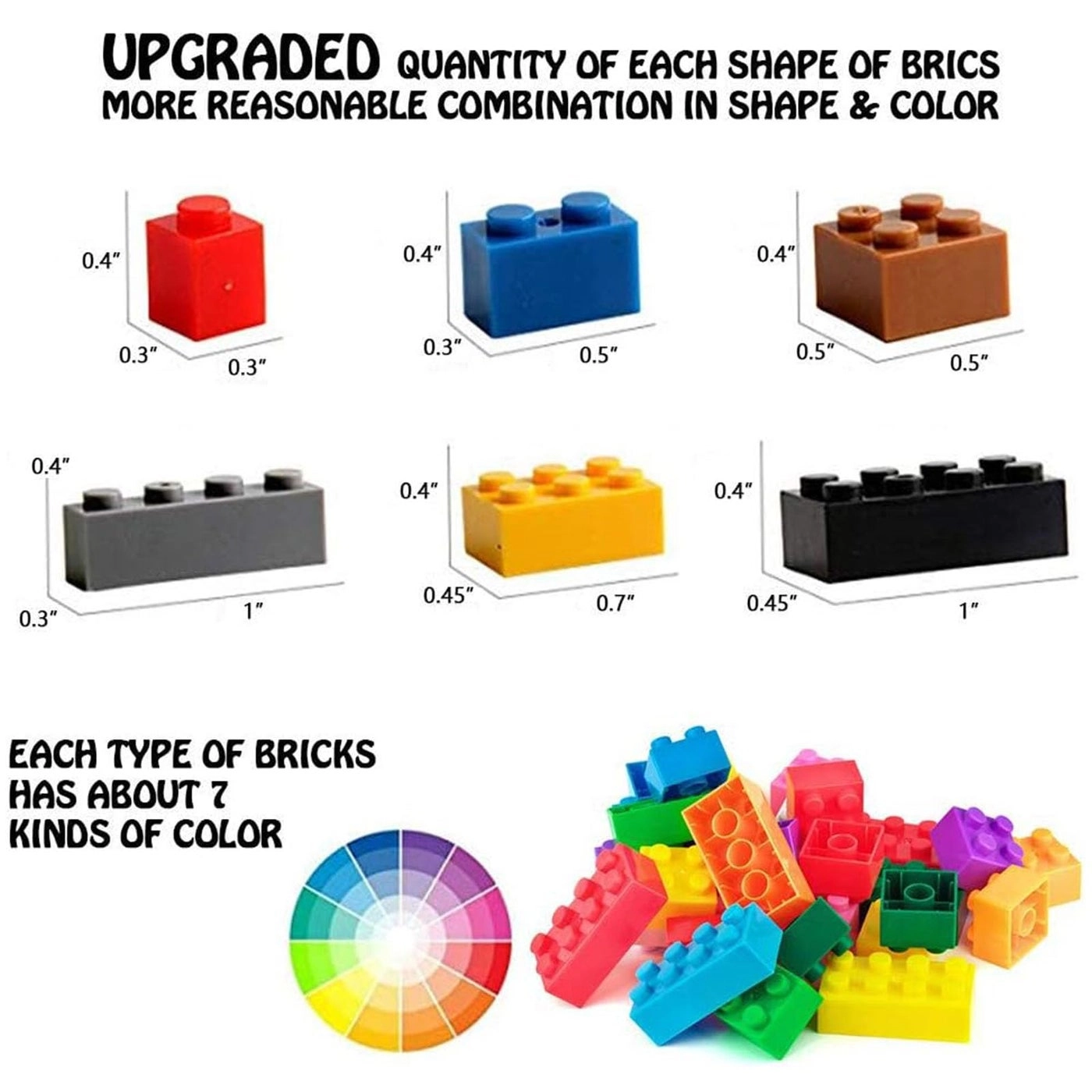 Building Blocks - 1000 pcs