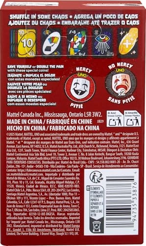UNO Show 'Em No Mercy Expansion Pack - Card Game
