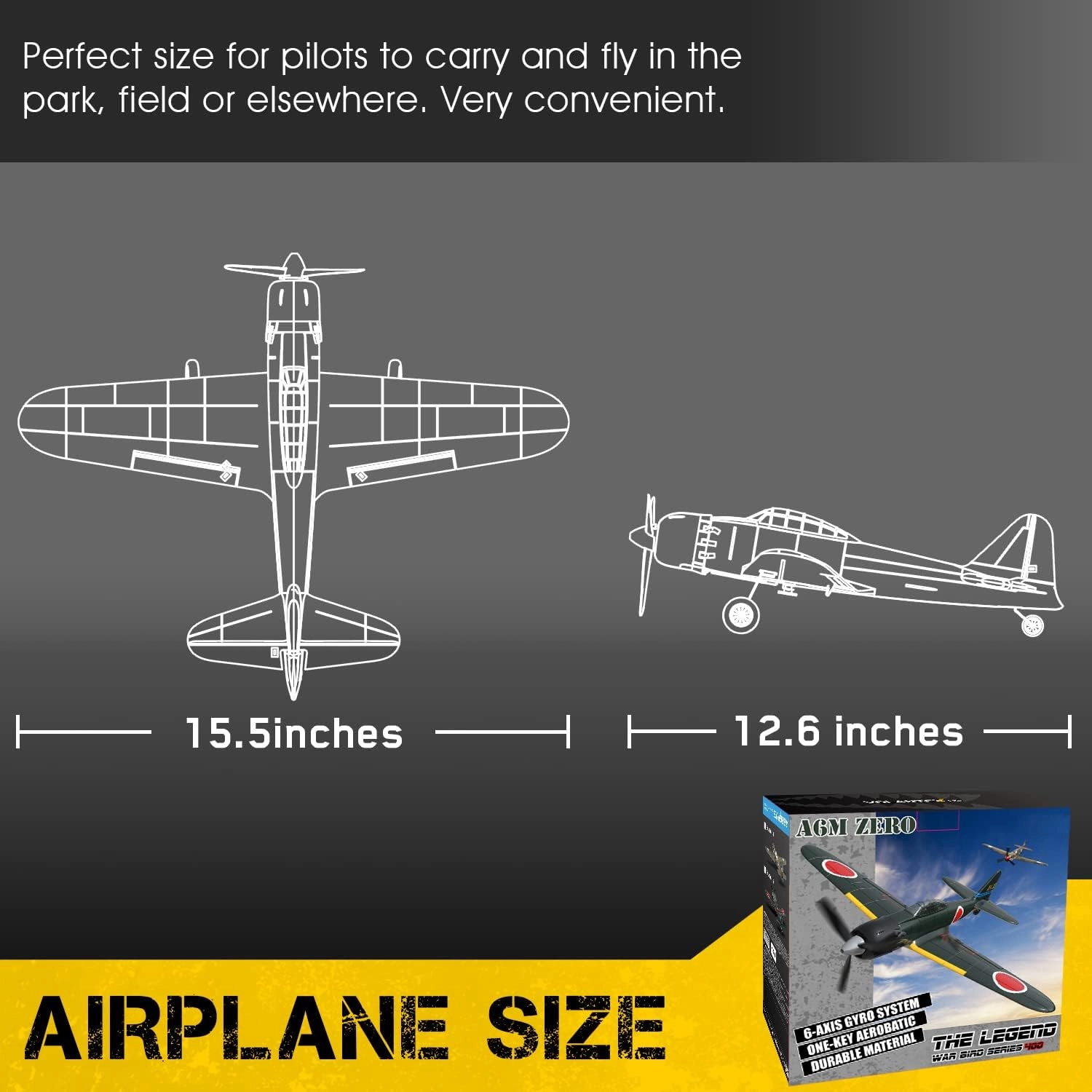 A6M Zero - 4CH 6-axis gyro