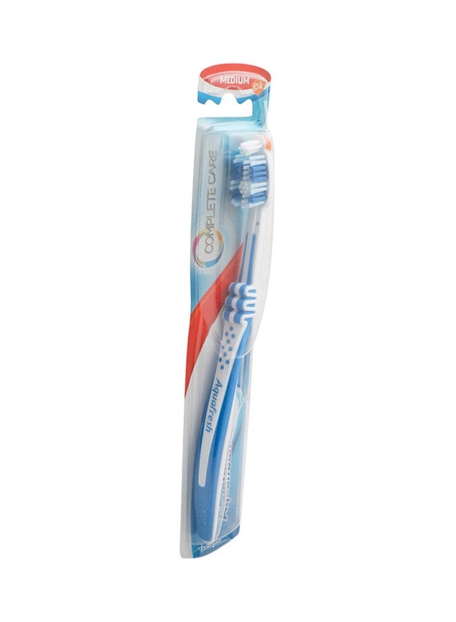 Complete Care Toothbrush - Medium Blue/White