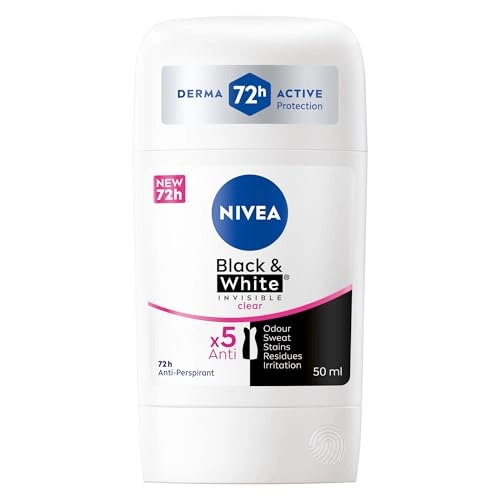 Black & White Invisible Antiperspirant Deodorant Stick - Fresh 50 milliliter