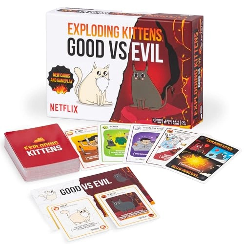 Exploding Kittens: Good vs. Evil - Card Game