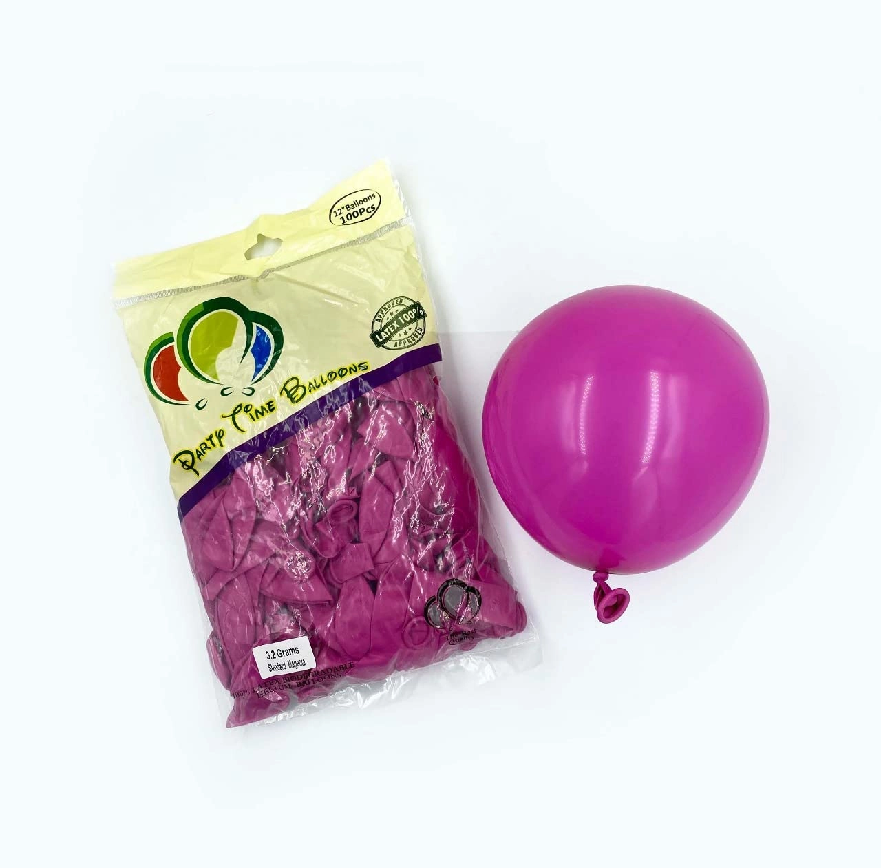 Std Assorted Latex Balloon - 100CT