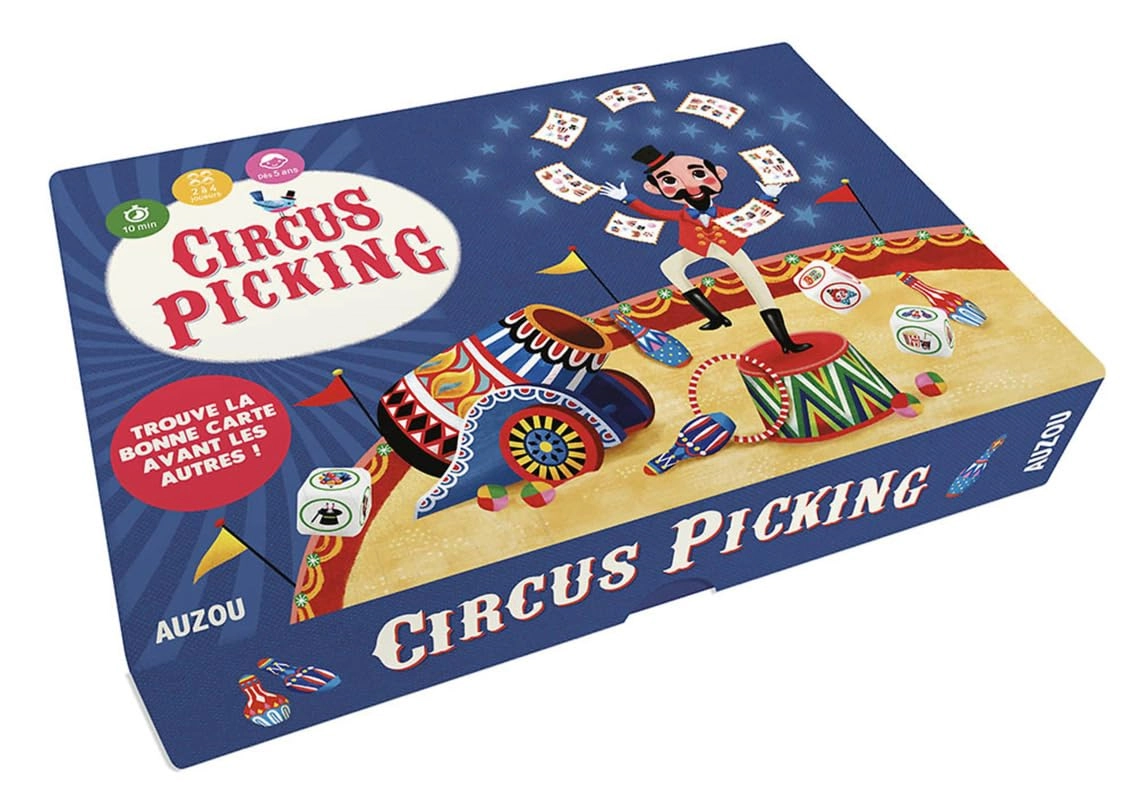 Auzou P'TIT JEU DE CIRCUS PICKING - 36 months - 5 years 1 pieces