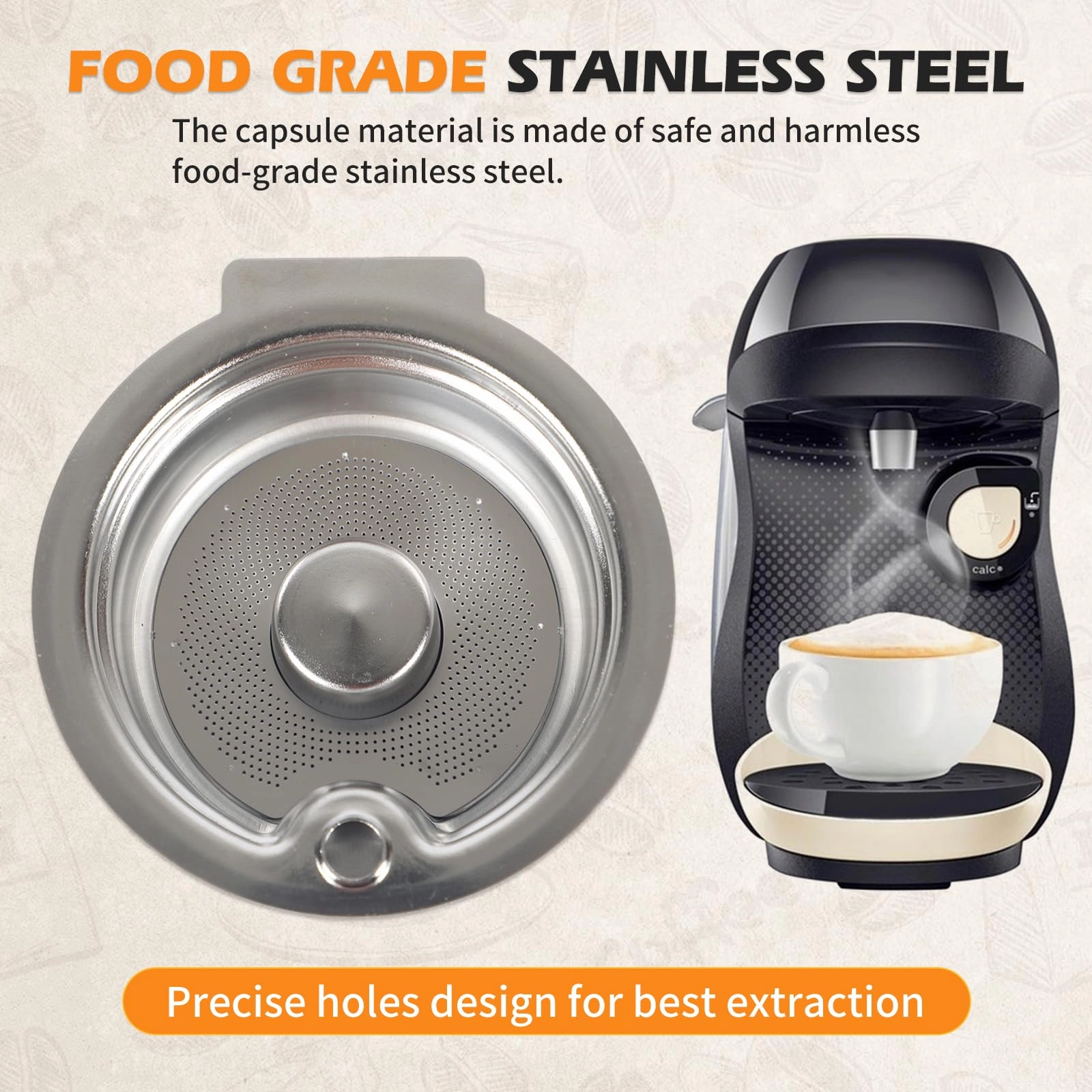 Reusable Coffee Pods - 220ml