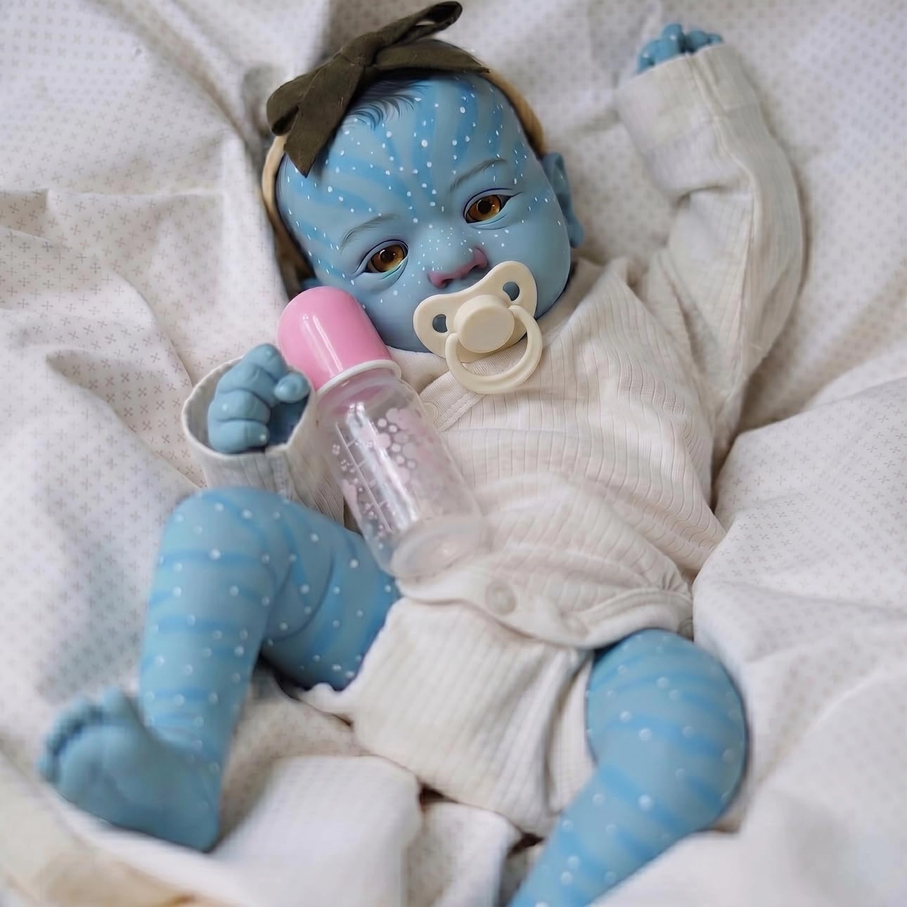 Reborn Baby Doll - 19 Inch Silicone Vinyl Ages 3+