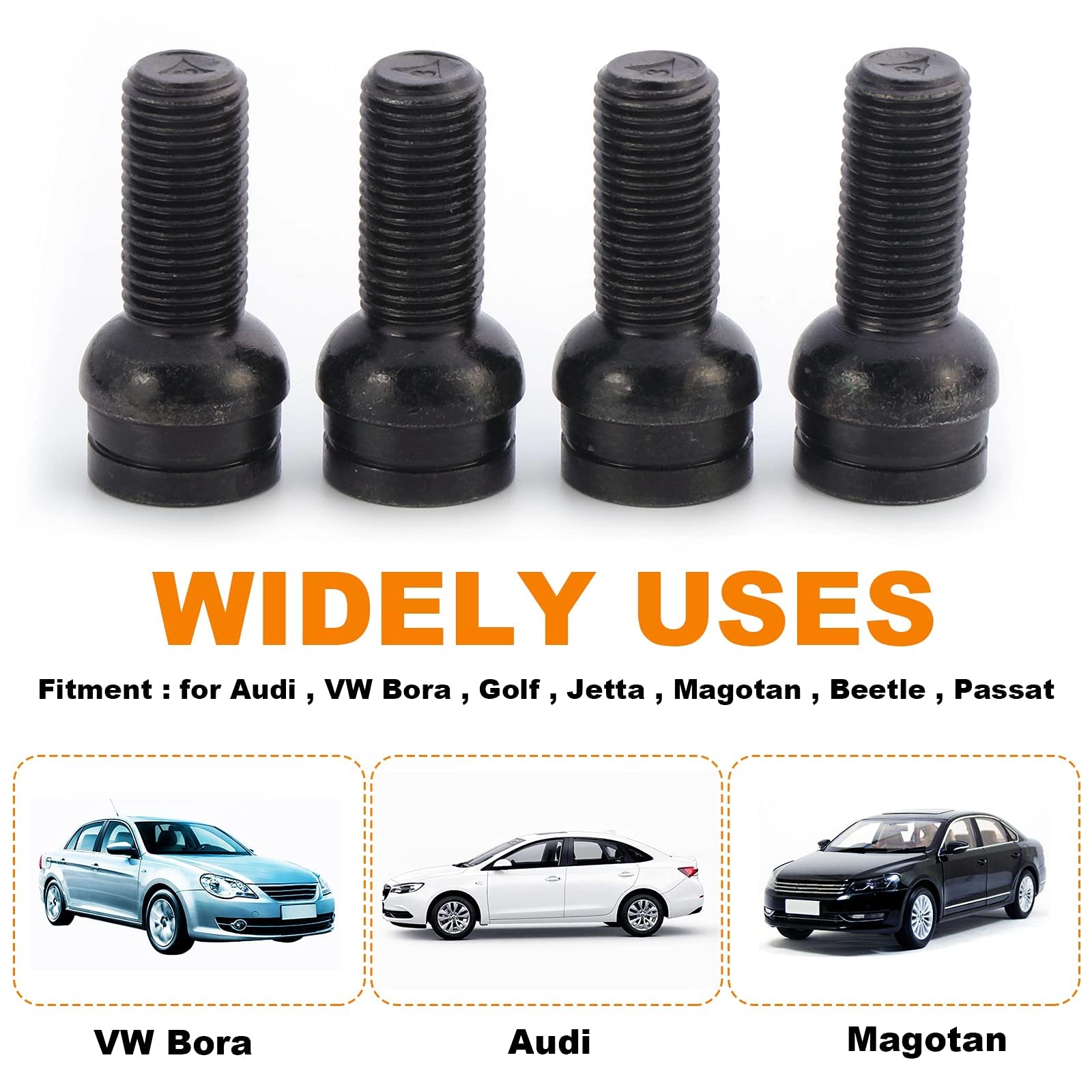 Locking Wheel Nut Set - 47mm 14mm