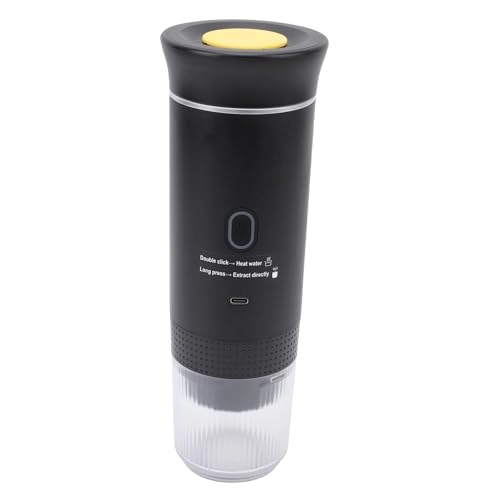 Portable Capsules Coffee Maker - 120mL ground coffee or capsules