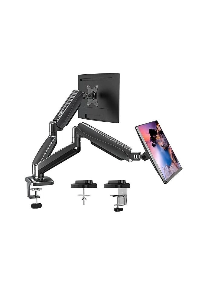 Dual Monitor Mount - 2 Monitors 32 inches 75mm or 100mm