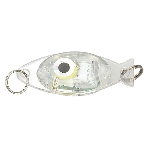 LED Fishing Lure Light - 10Pcs Eye Shape Deep Drop