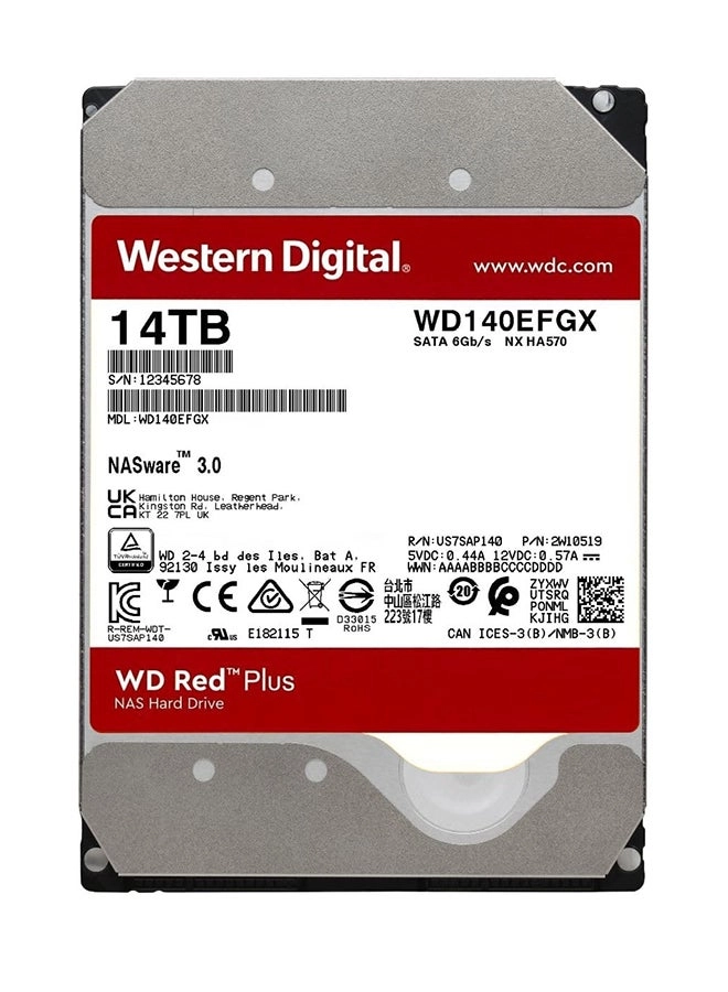 3.5" 7200rpm 512MB Serial ATA-600 (WD140PURZ) - 14TB