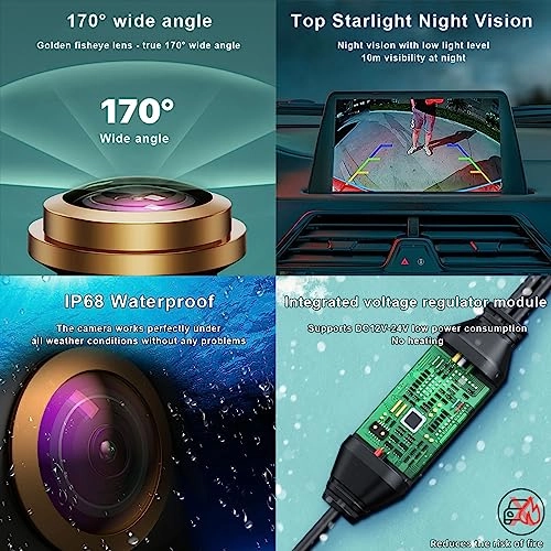 AHD 720P Car Rear View Camera