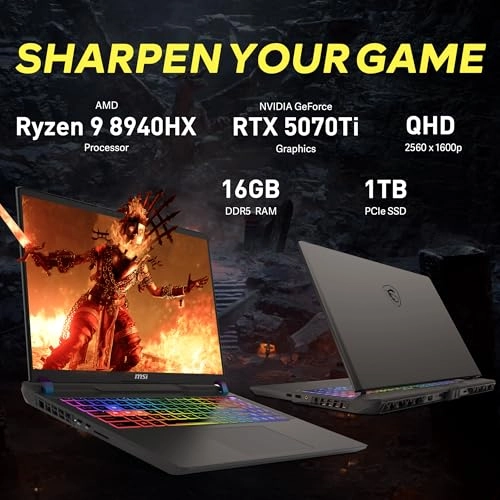 Vector 16 HX - 16'' Ryzen 9-8940HX 16GB DDR5 1TB SSD