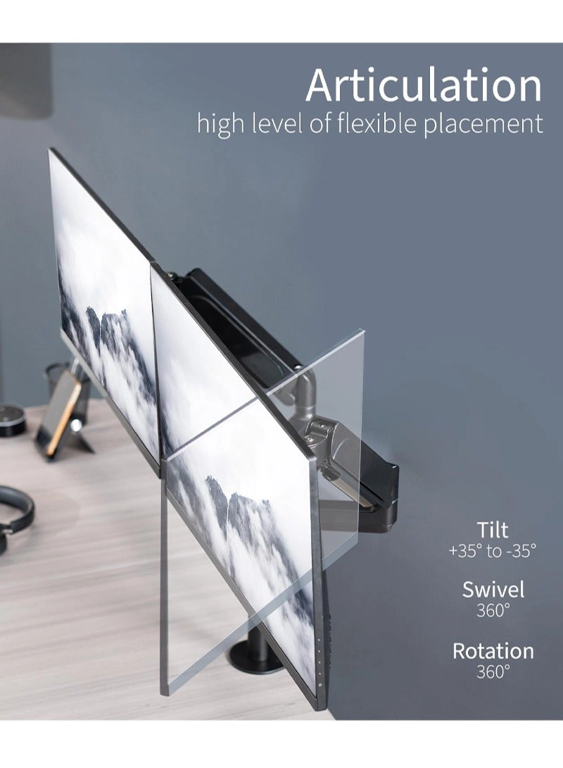 TM10-2 - Dual Arm 27 in 100 x 100 or 75 x 75 mm