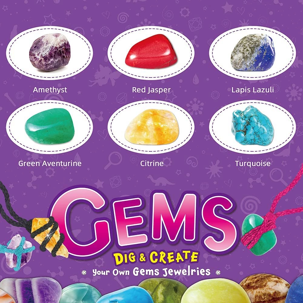 Gems Dig & Create Kit - Suitable for 6 years & above