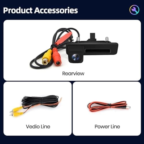 Rear View Camera - Night vision Wire AHD 720P