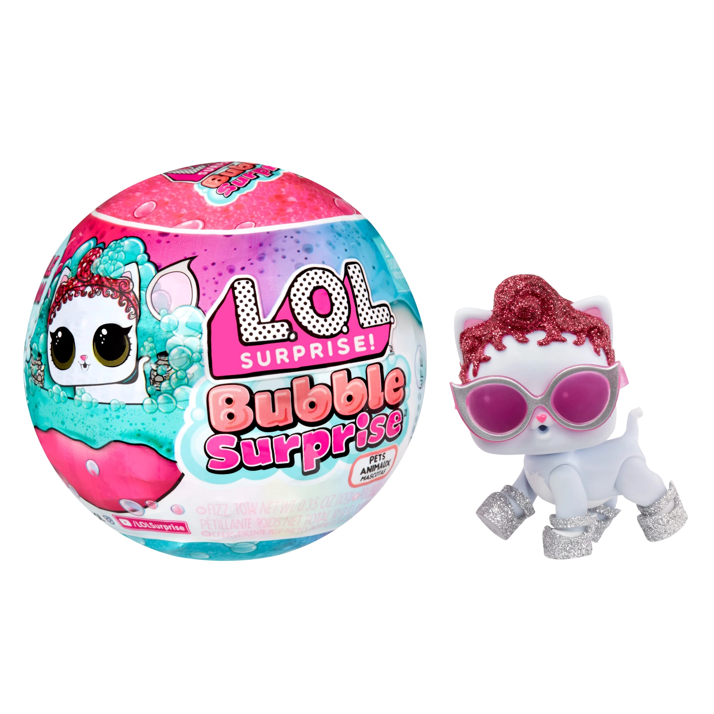 Bubble Surprise Pets - Foam Reaction Warm Water Reveal Ages 4+