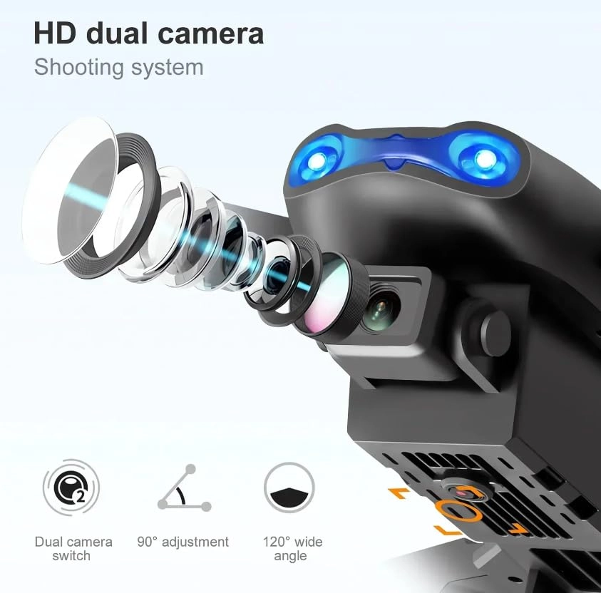 E99 Pro 4K Dual Camera Foldable