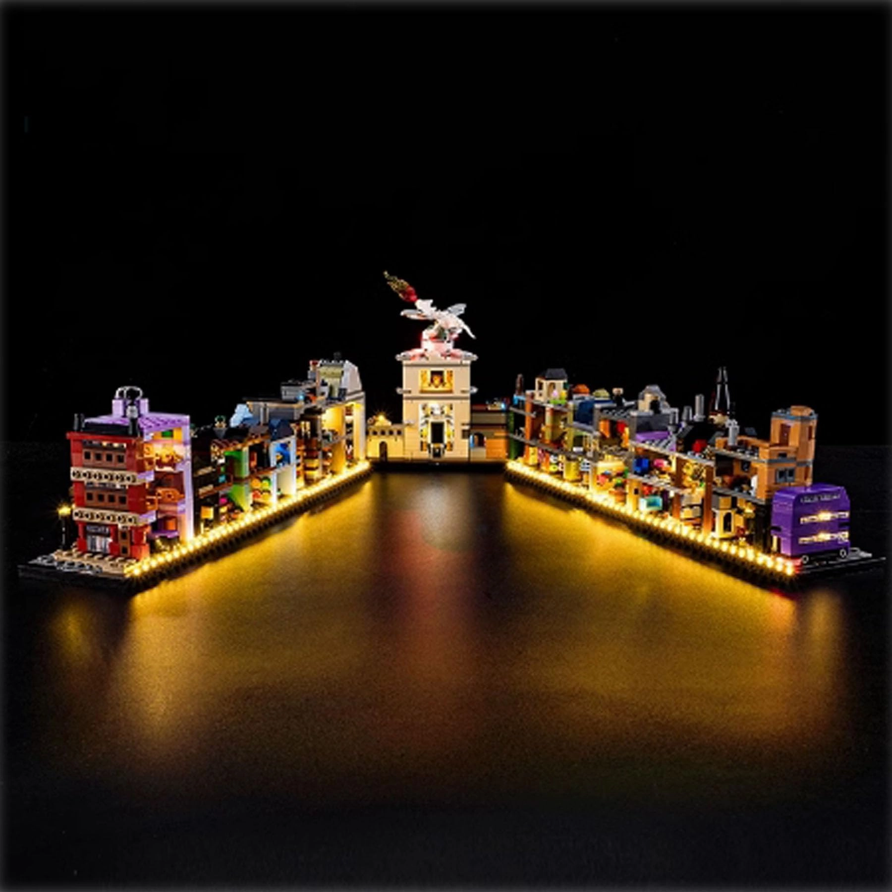 FEIRUBO LED Lighting Compatible with Lego 76444 - Remote control style Multi-color