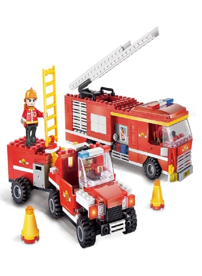 Bestie toys Fire Fighter Engine Truck - 324 pcs